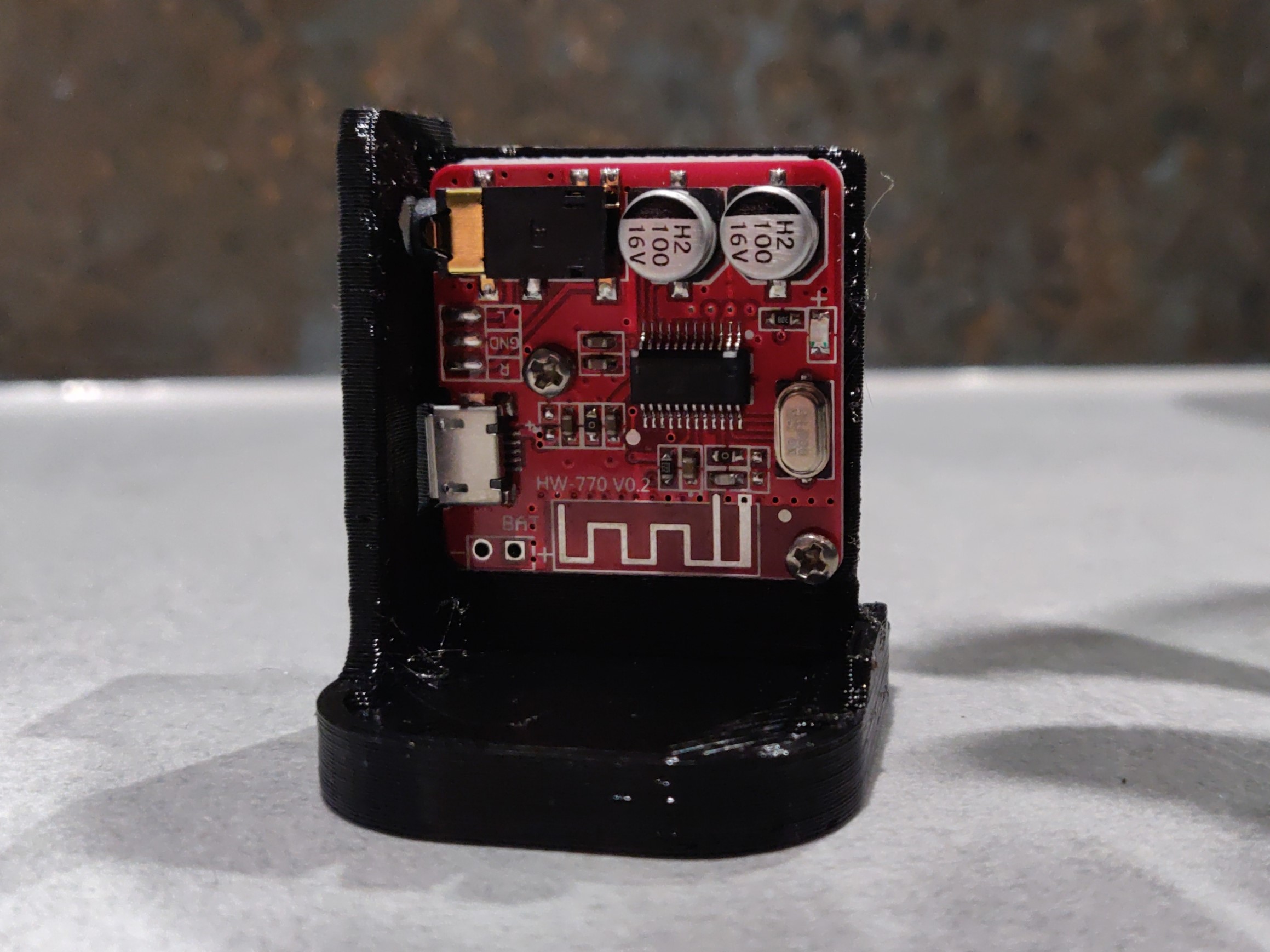 Miniatura 4 do modelo 3D Bluetooth module housing (VHM-314)