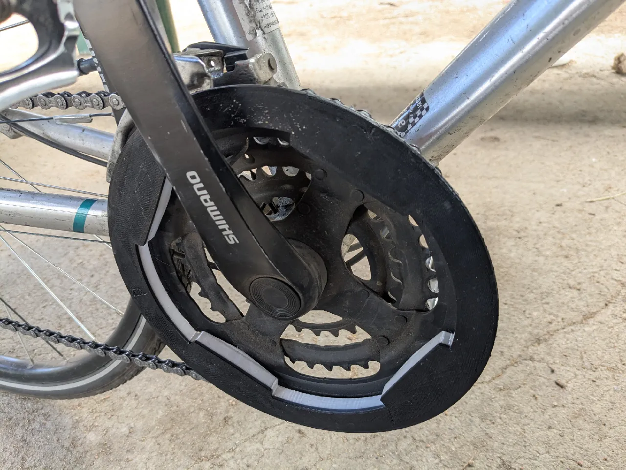 Bike chain guard Shimano by FeNi64 | Download free STL model |  Printables.com
