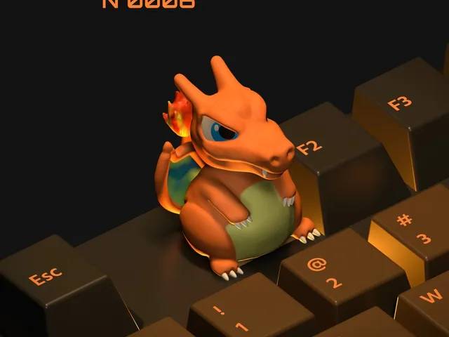 CHARIZARD DE KEYCAP Nº0006