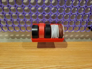 Big Wire Reel Holder for Ikea SKÅDIS by ByteSlinger, Download free STL  model