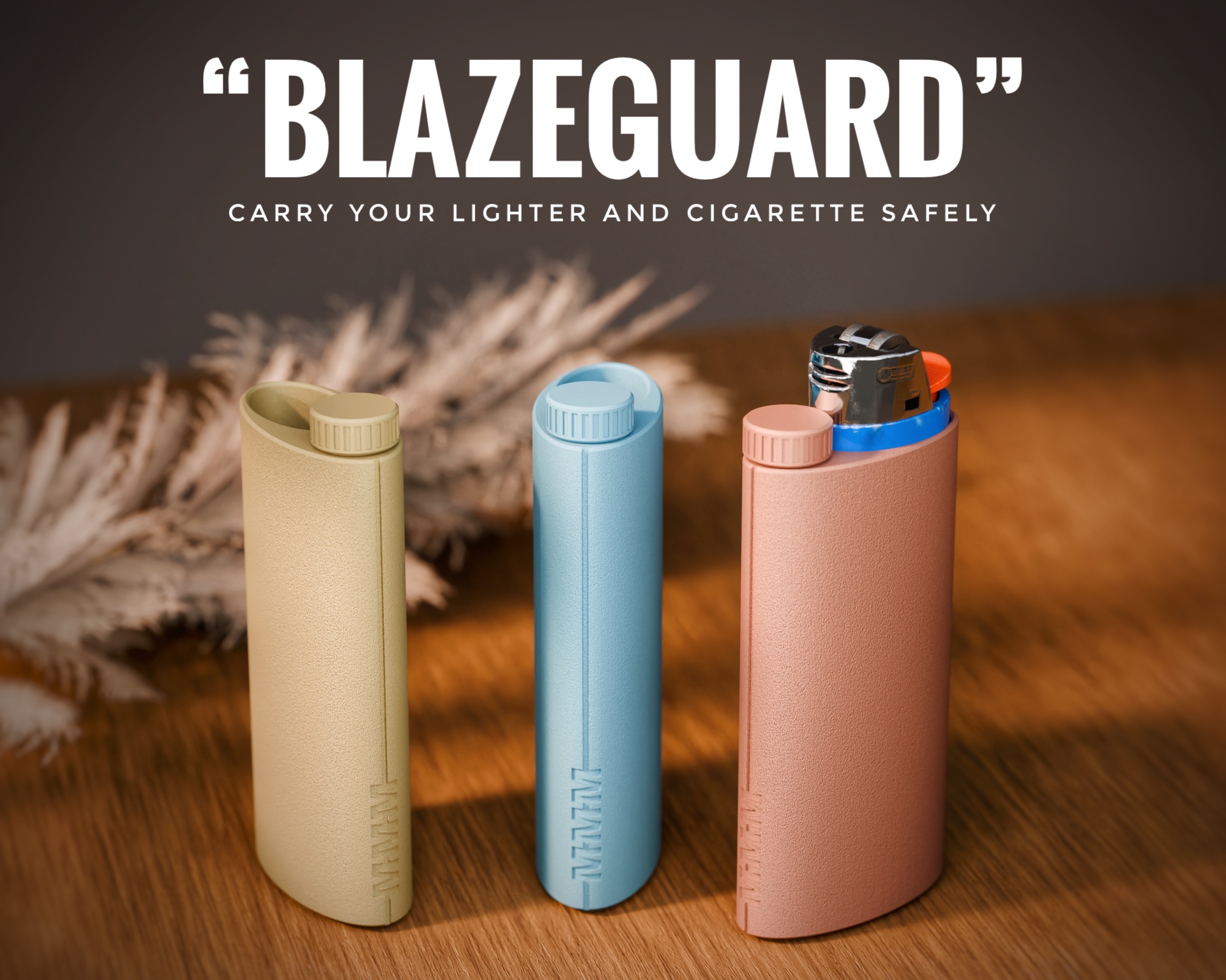 Bic Lighter and Cigarette or Joint Case by MMM | Download free STL ...