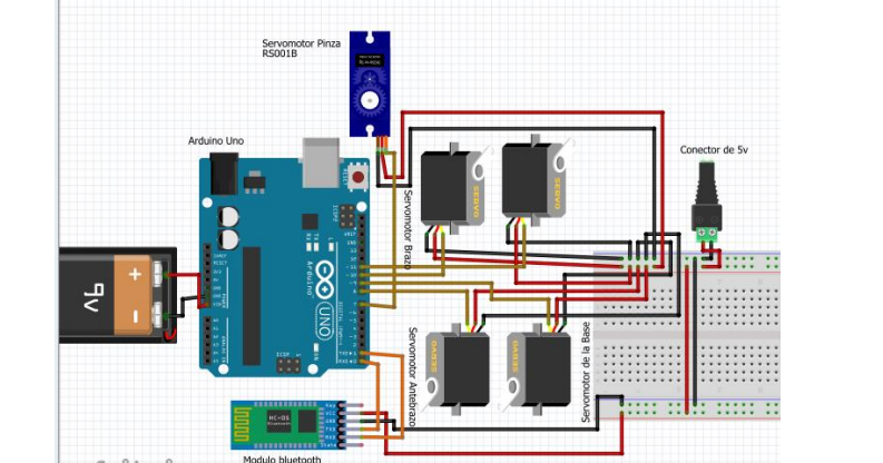brazo robótico by michael zhicay | Download free STL model | Printables.com