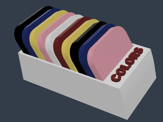 organizador de muestras de filamentos
