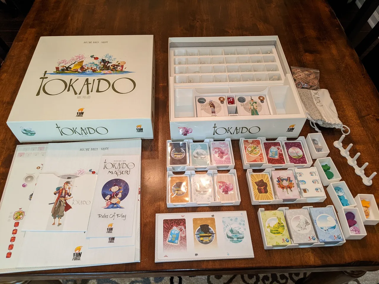 Funforge: Tokaido Crossroads, La Primera Expansión, Juego De