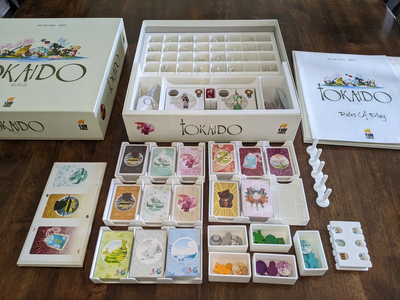Tokaido + Expansions (Crossroads & Matsuri) Insert by Pirindirin | Download  free STL model | Printables.com