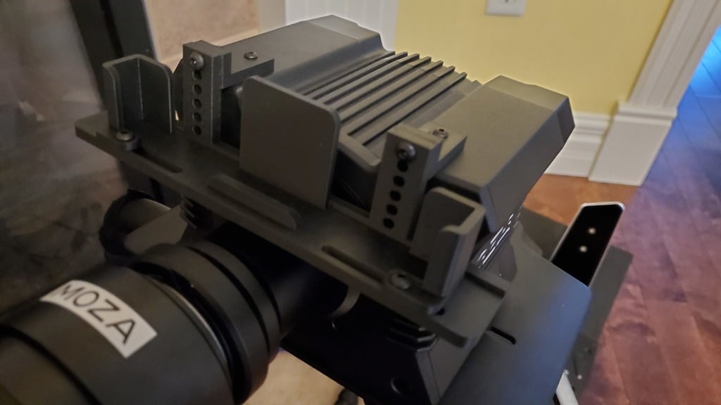 Moza R5/R9/R12 Adjustable Phone Mount by DougS2K | Download free STL ...