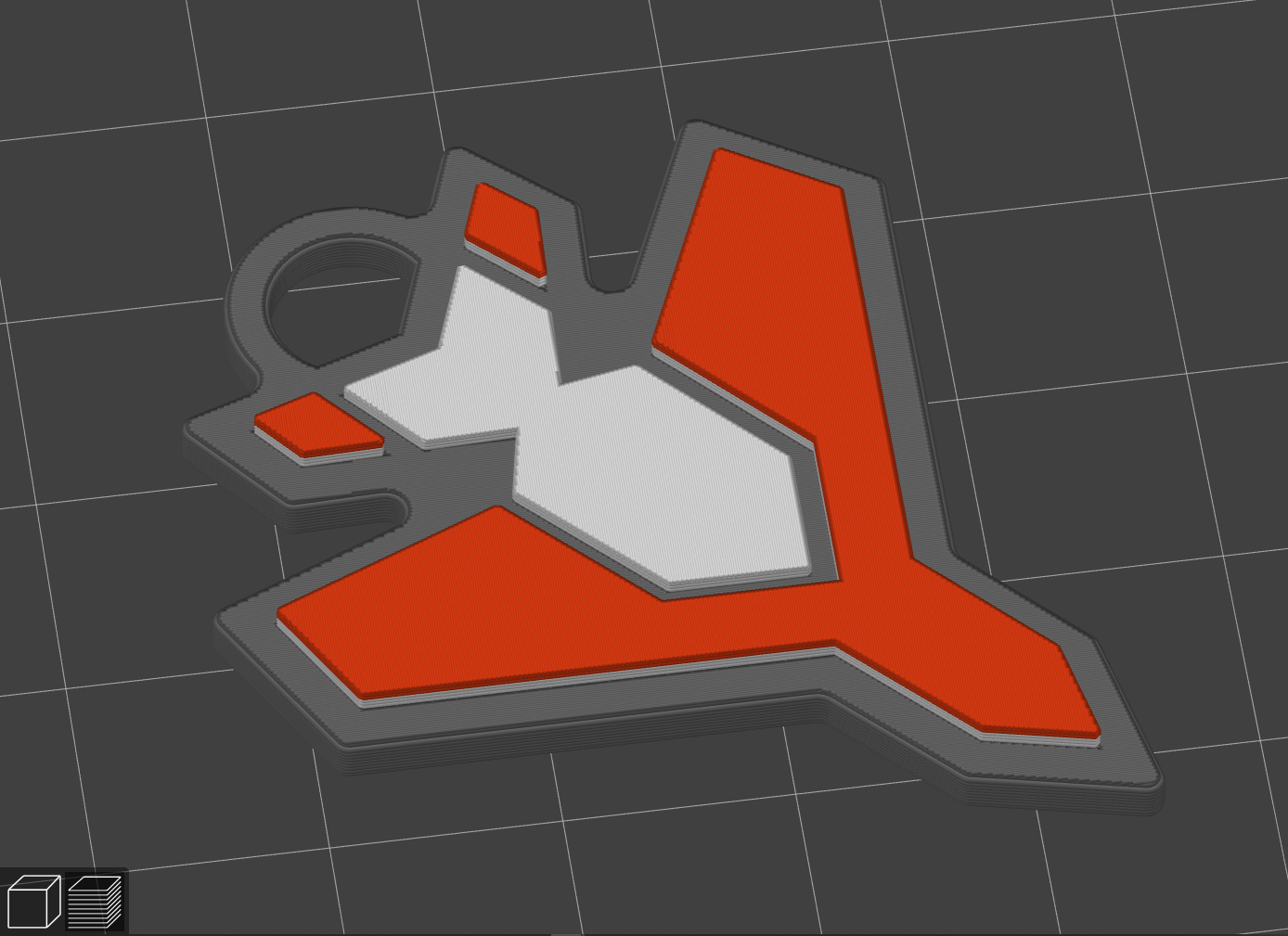 Helldivers 2 eagle 500kg keychain by passingcatto download free stl