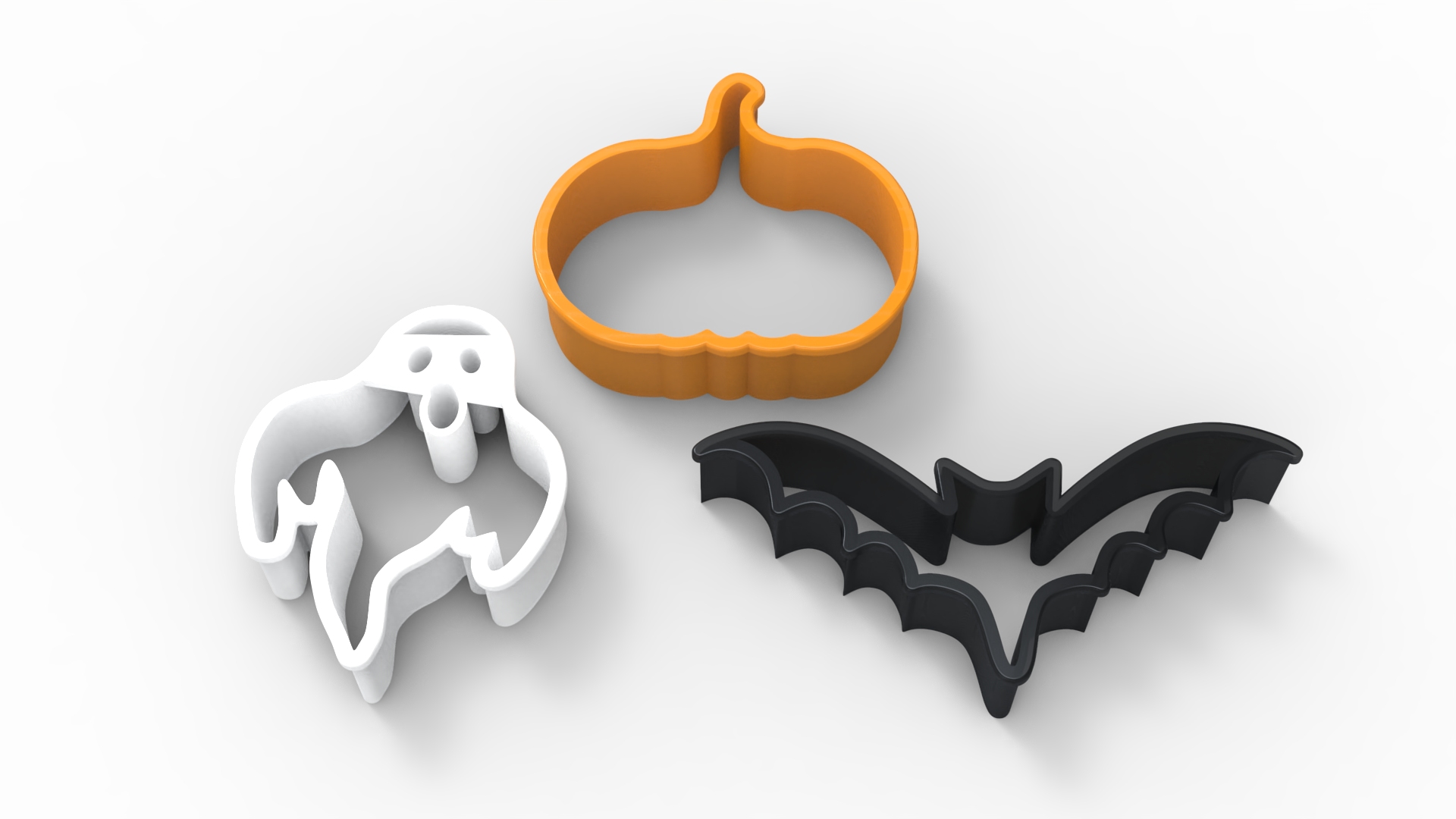 Cookie Halloween cutters by gracein | Download free STL model ...