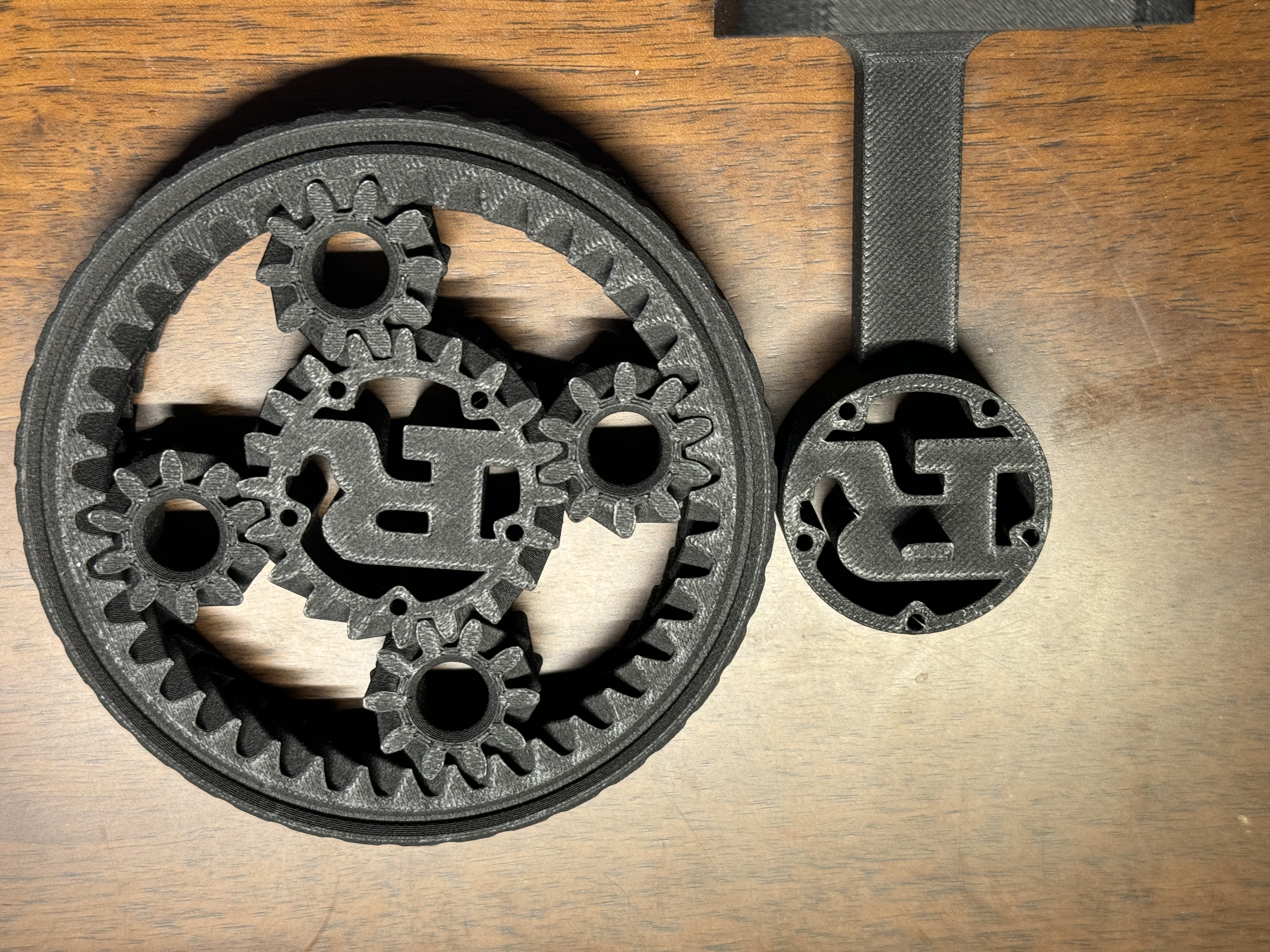 Rust Planetary Gear Fidget Toy