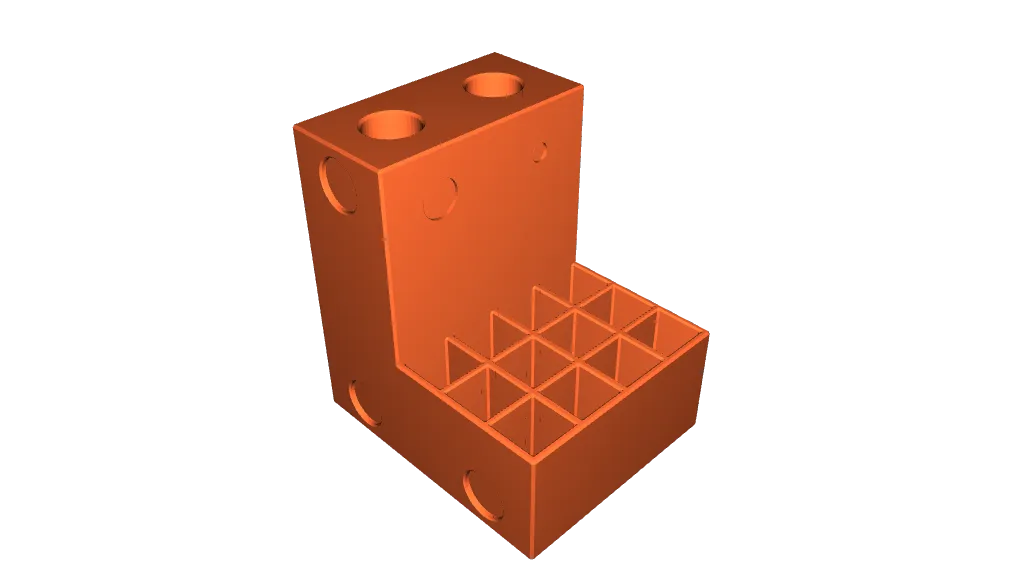 Modular Glasses Rack (extended) by pmoseph | Download free STL model ...