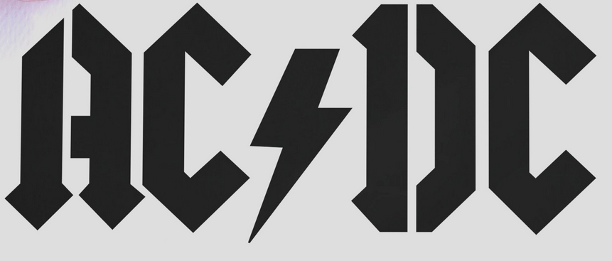 AC/DC stencil