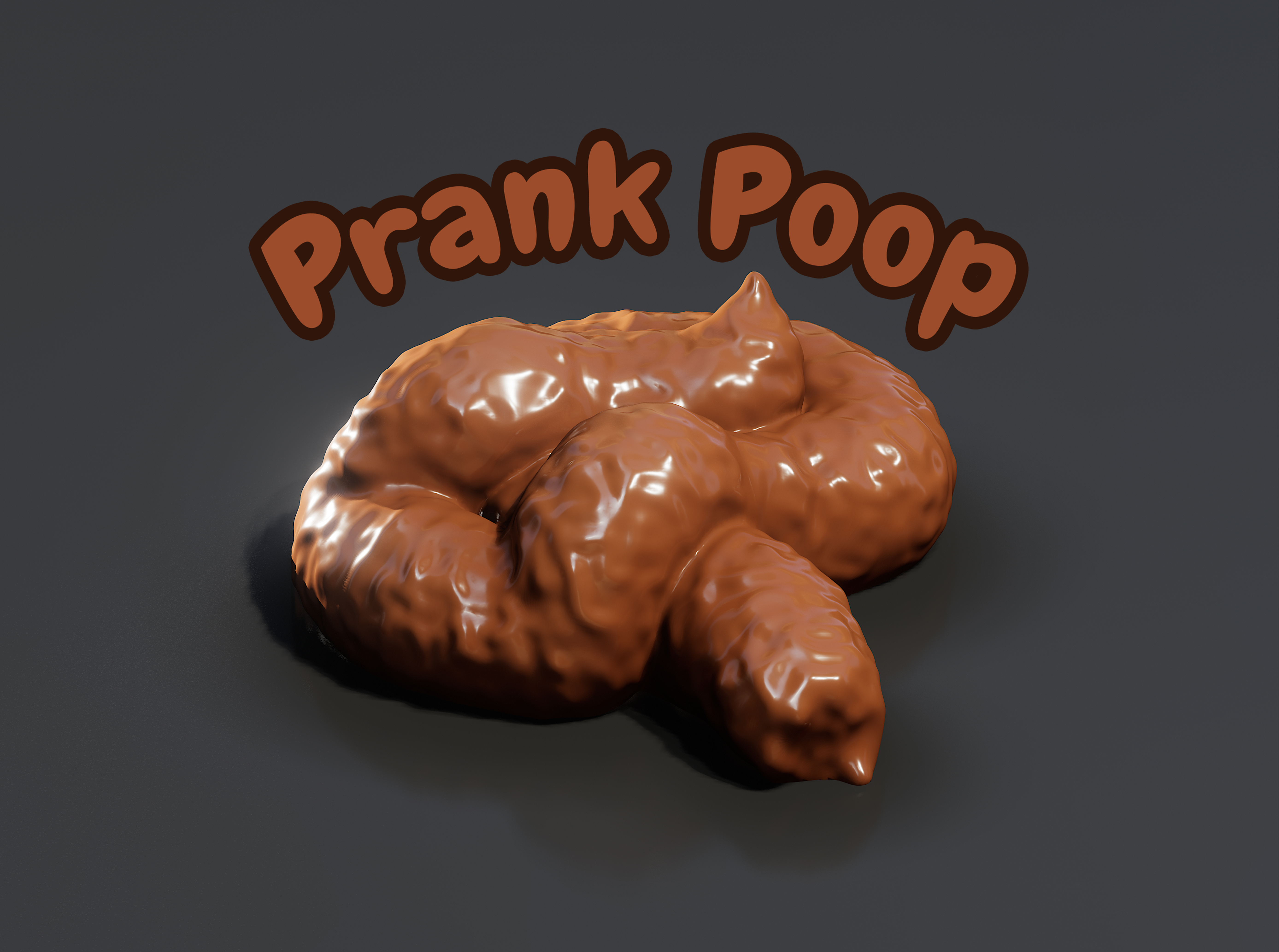 Prank poop