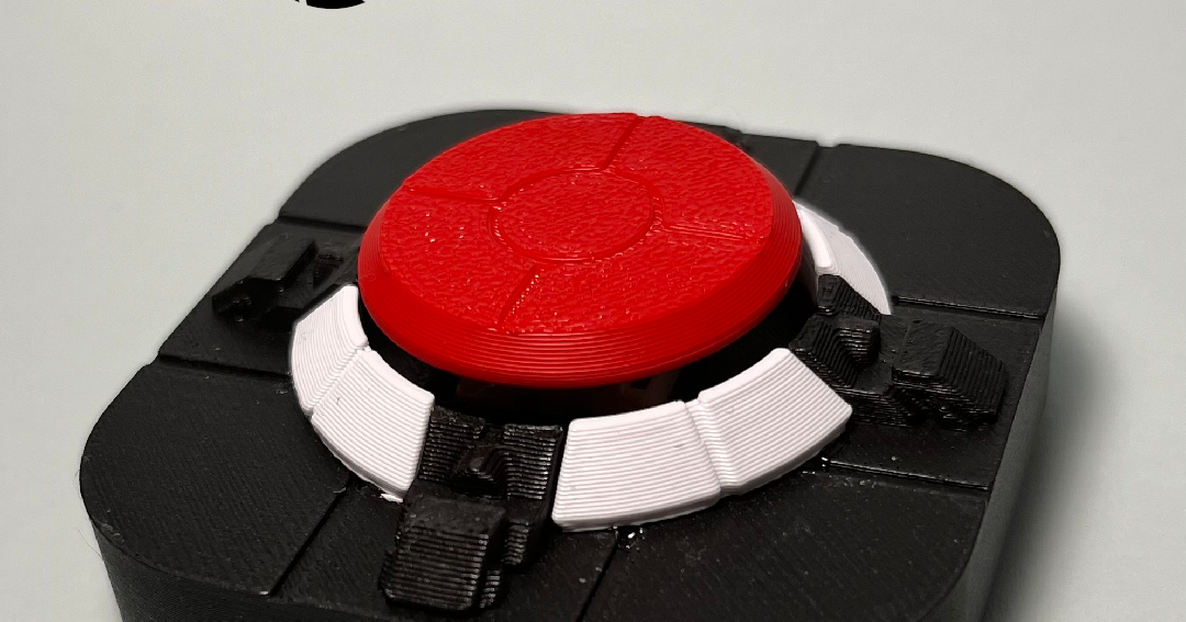 Mini Portal Button Fidget Toy by This & That | Download free STL model ...