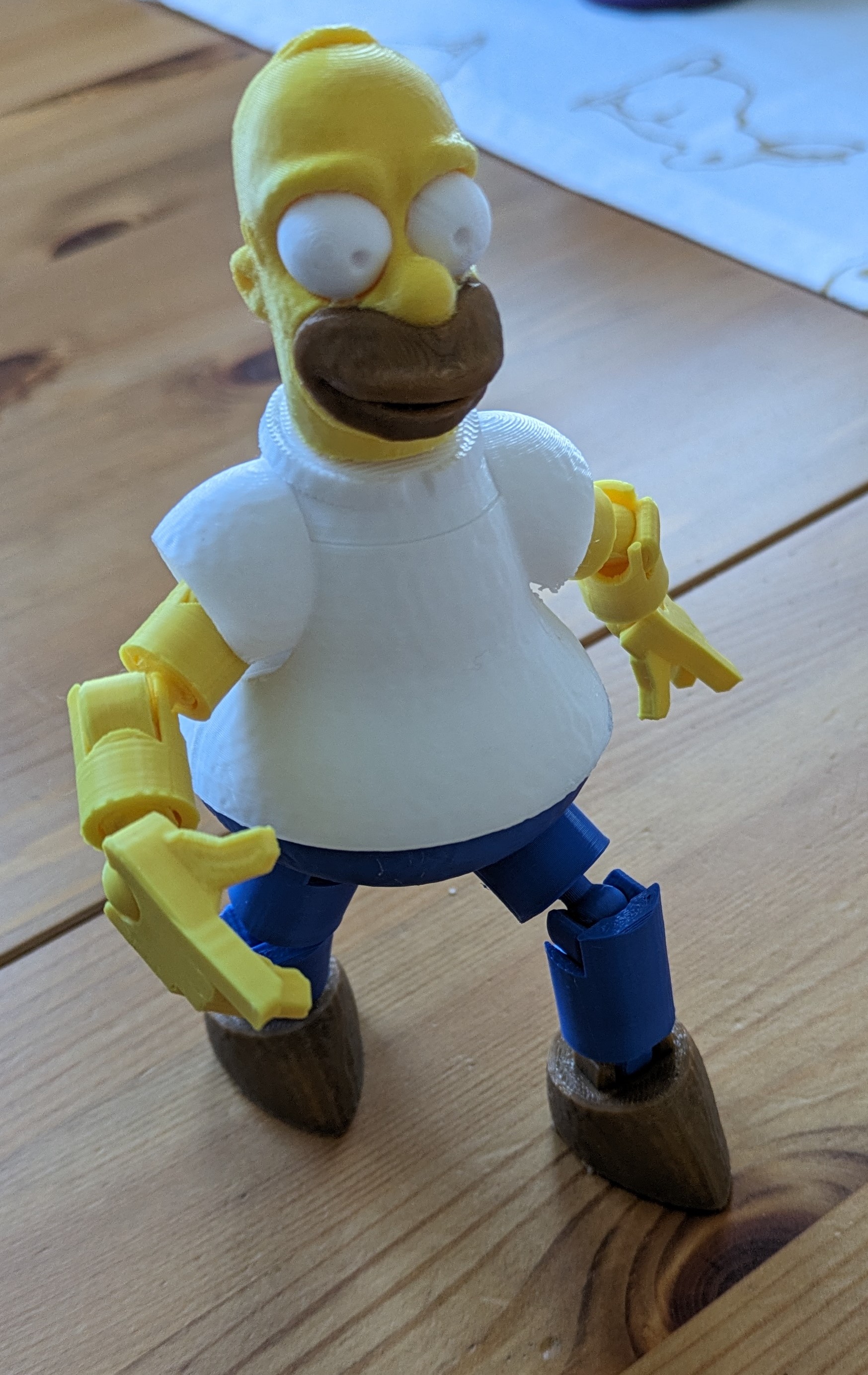 Die Simpsons Mini13 Homer Simpson Skin by Alex | Download free STL ...