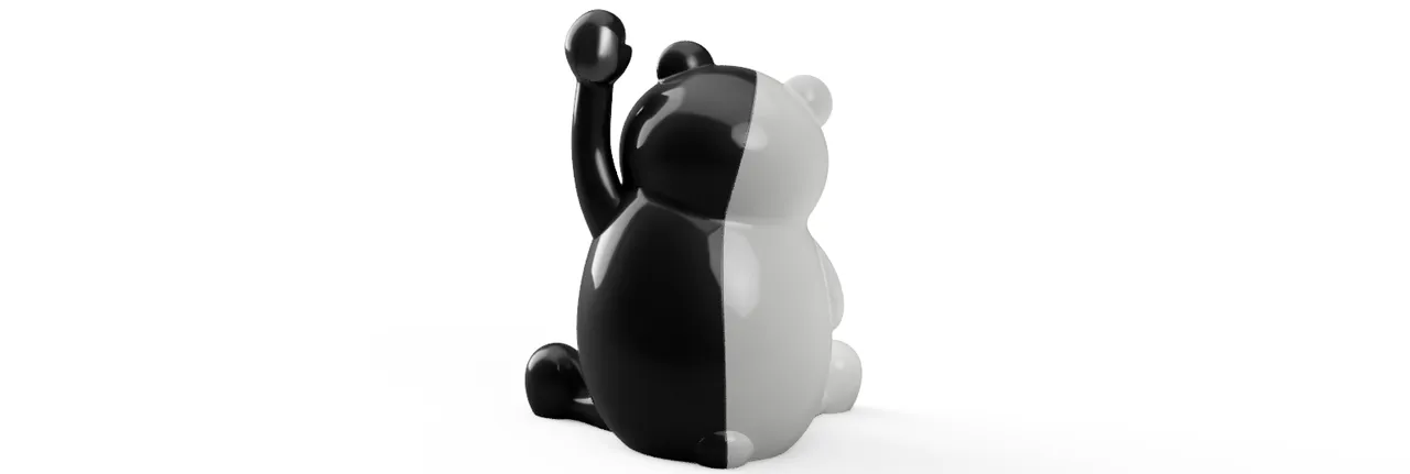 Monokuma by ChrisTheViolaNerd | Download free STL model | Printables.com