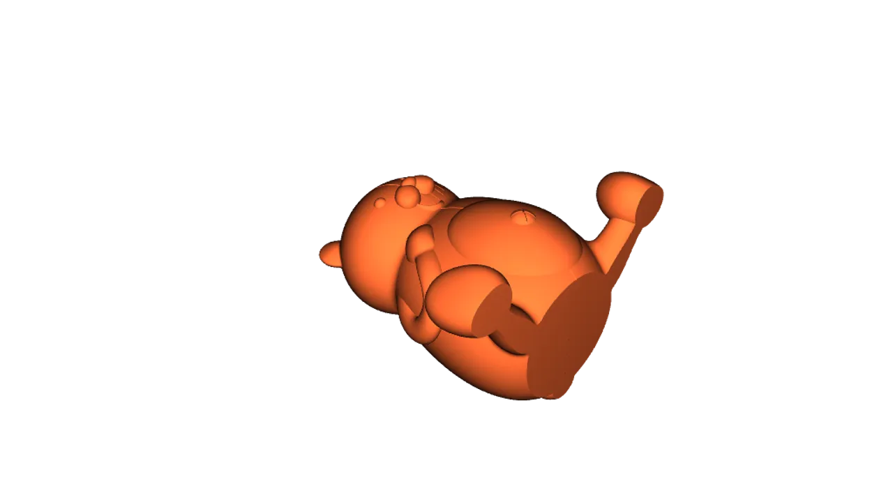 Monokuma by ChrisTheViolaNerd | Download free STL model | Printables.com