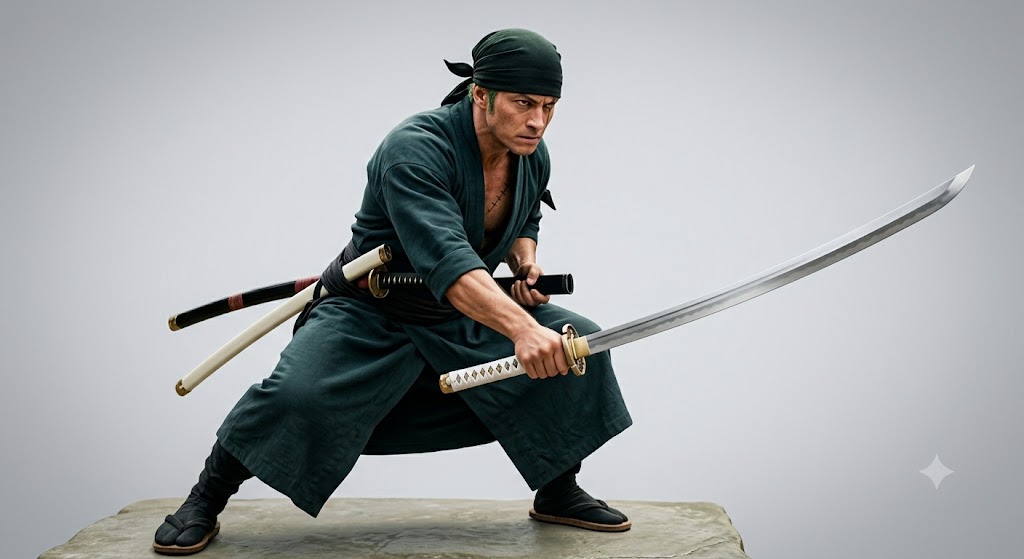 Zoro actin figure