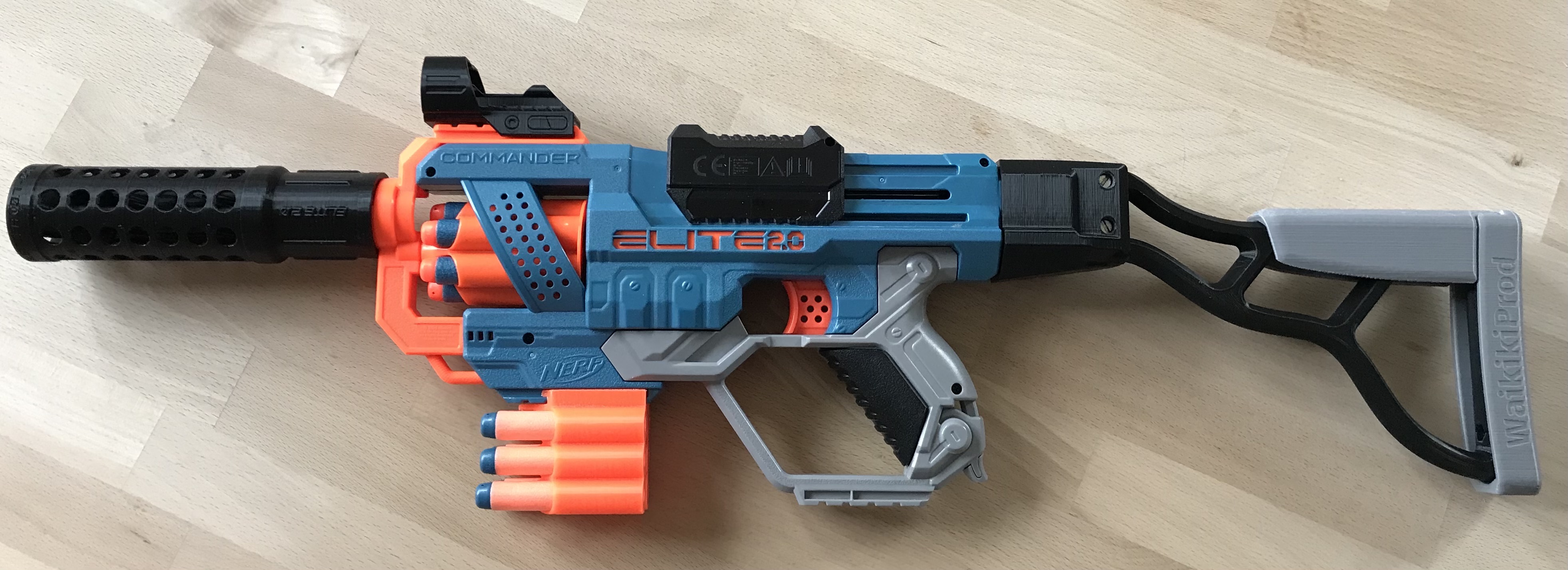 Munitionshalter (6x) für NERF by Tiese | Download free STL model ...