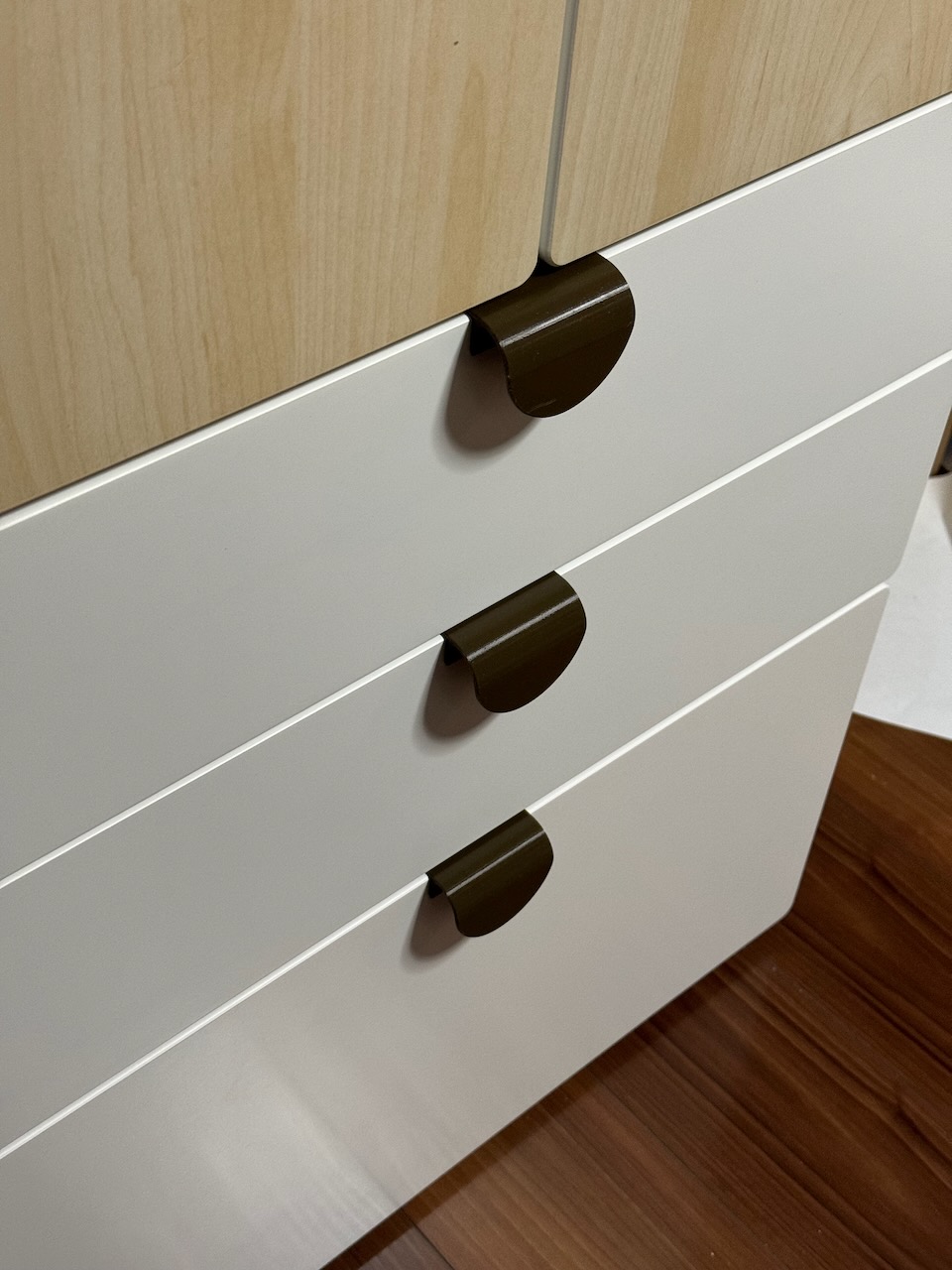 Ikea Latmask clipon door handles (for Platsa, Småstad, etc) by sto Download free STL model