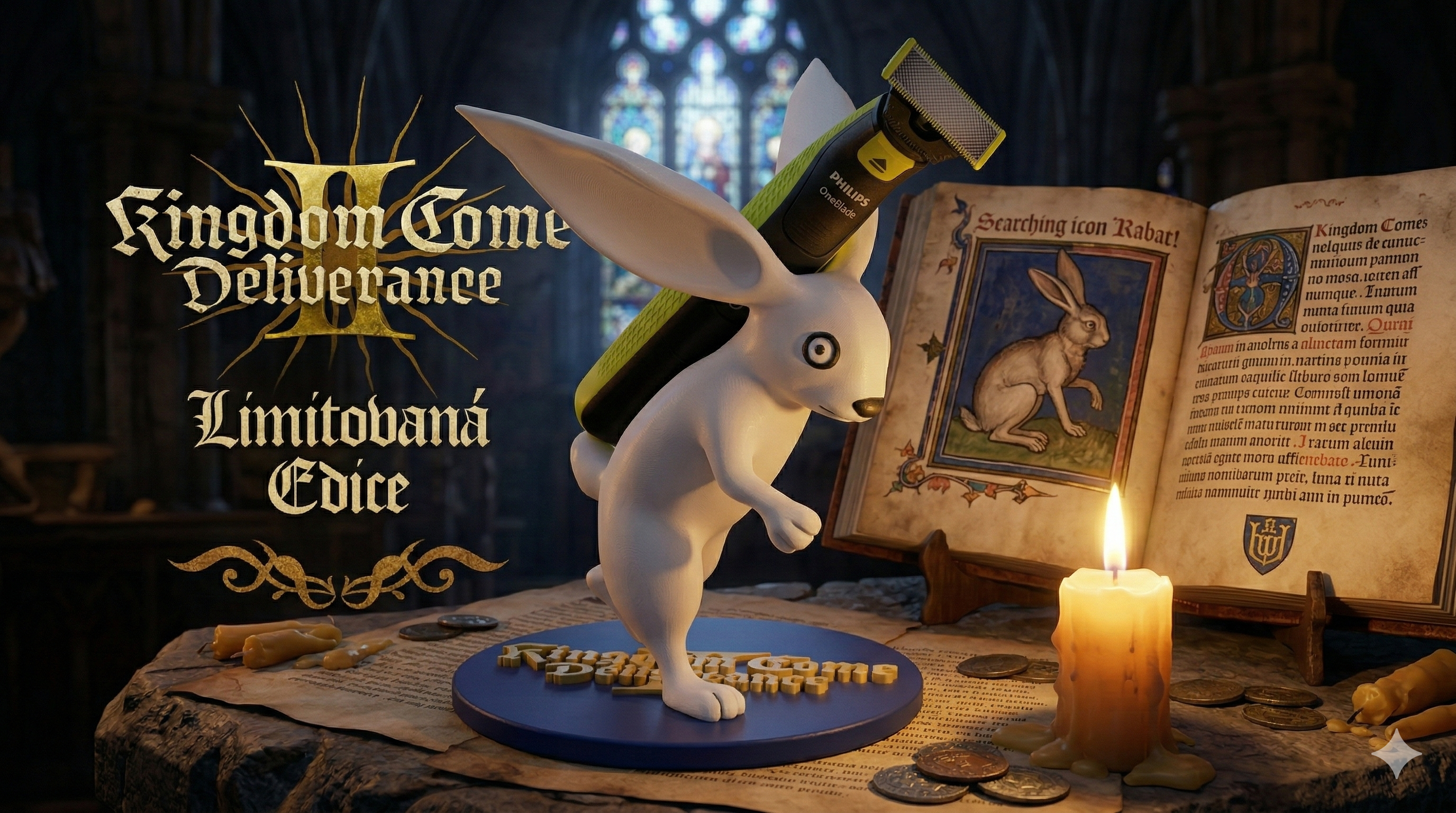 The Holy Shave: Henry's Eternal Rabbit Vassal (OneBlade 360)