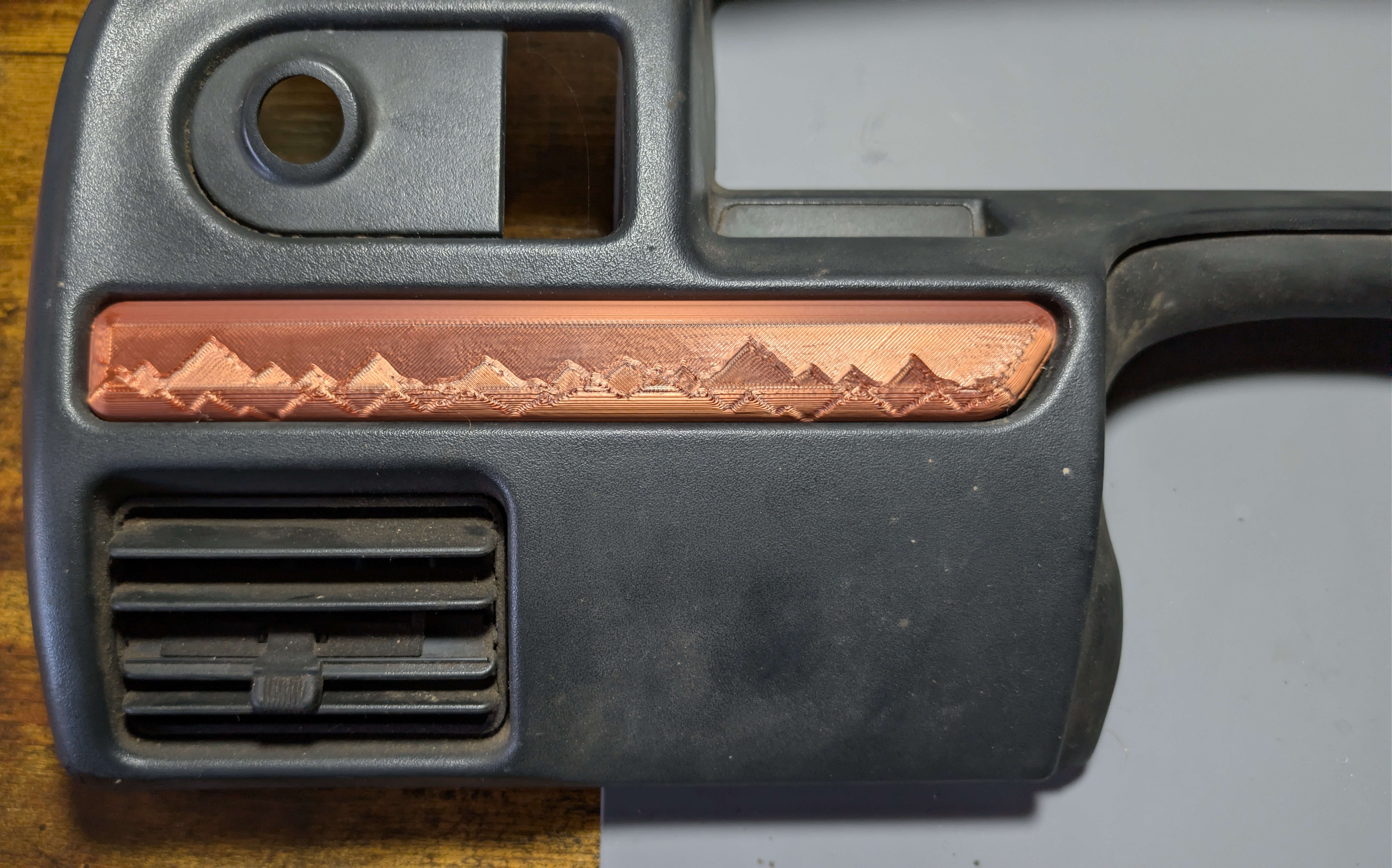 OBS Ford Bronco Driver Side Dash Trim — miniatura 3