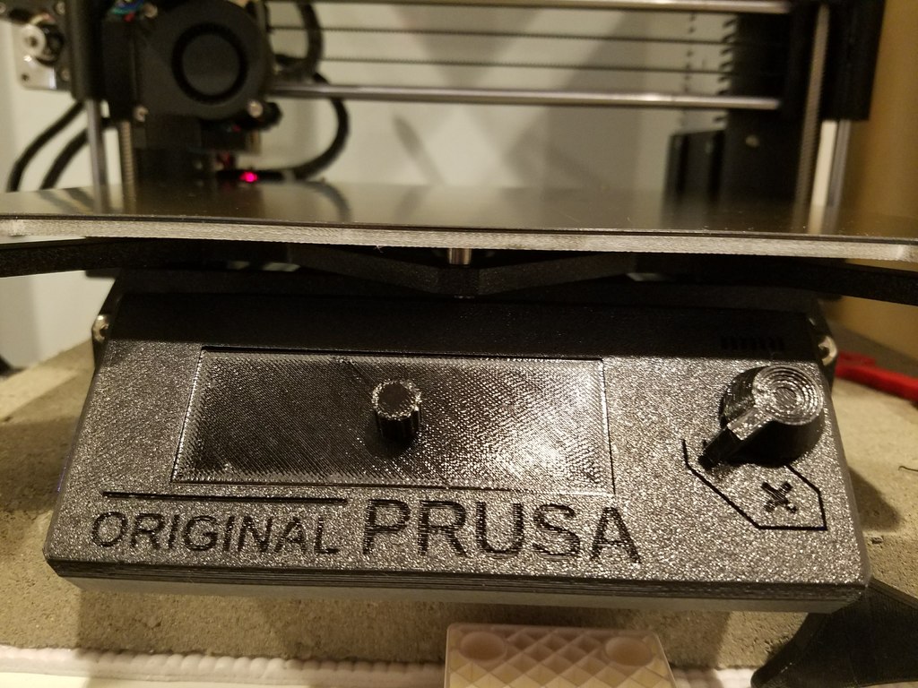 Prusa i3 MK3 LCD Screen Cover / Dust Cover