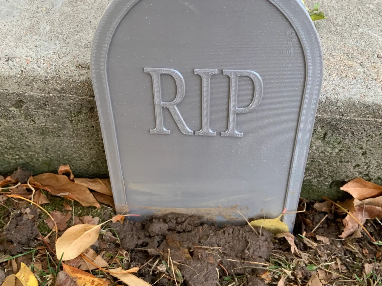 Printable Halloween Tombstones 2022 Gravestone Decorations By Ike Download Free Stl Model Printables Com