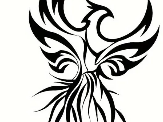 Phoenix Bird Wall Art