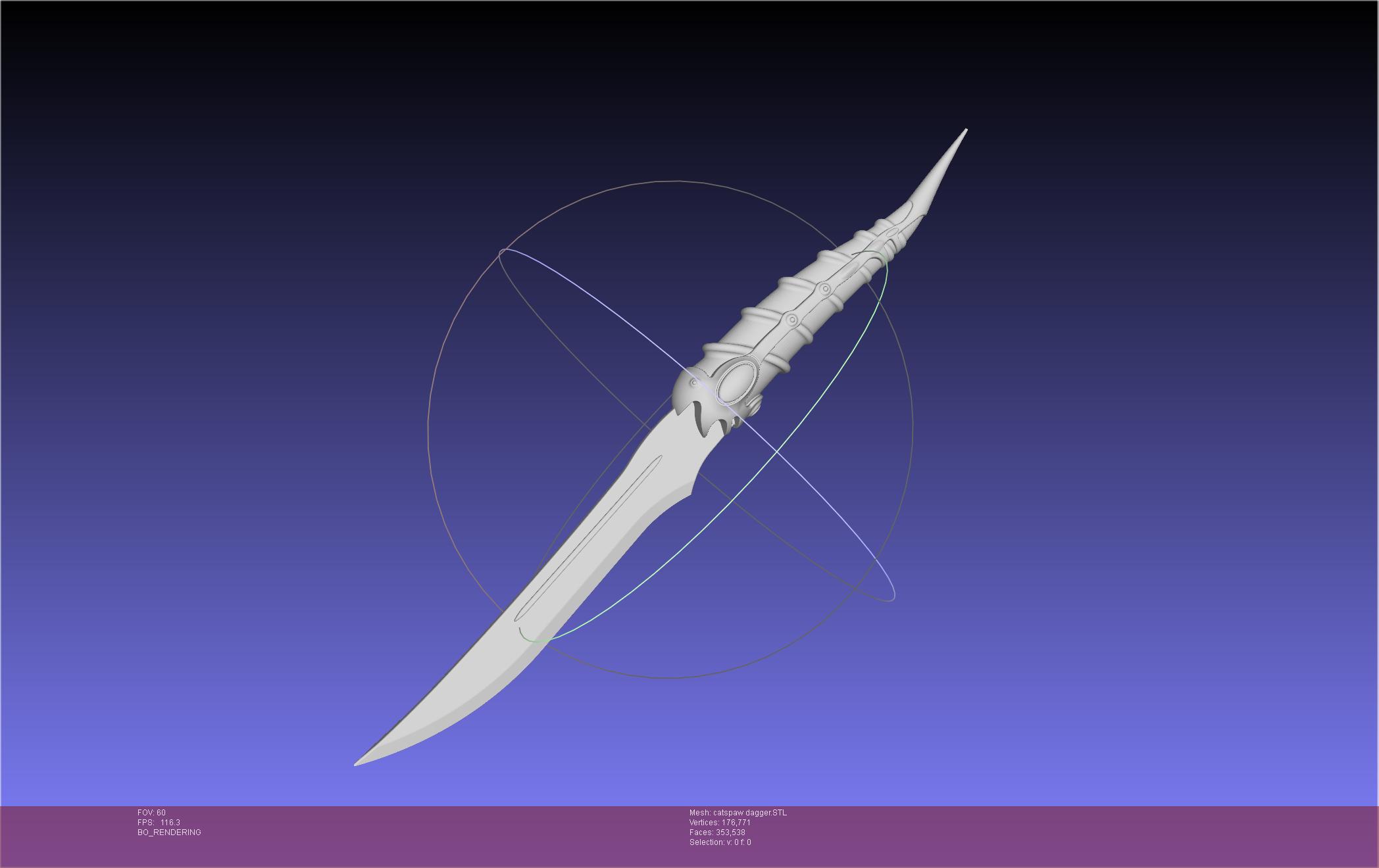 Game Of Thrones Catspaw Valyrian Steel Dagger