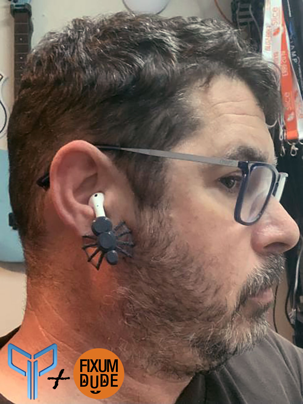 Apple AirPod/EarPod Headphone Creepy Crawly Spiders