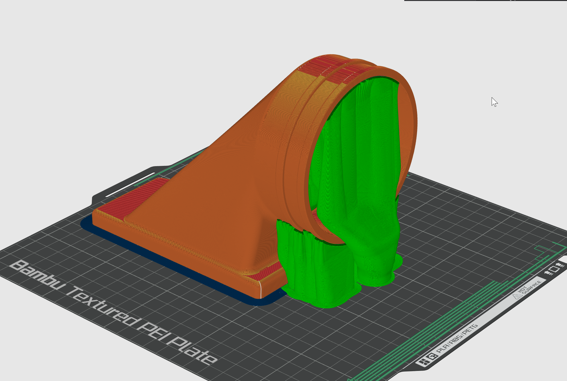 Bambulab X1 Exhaust Vent Adapter for 4 inch duct