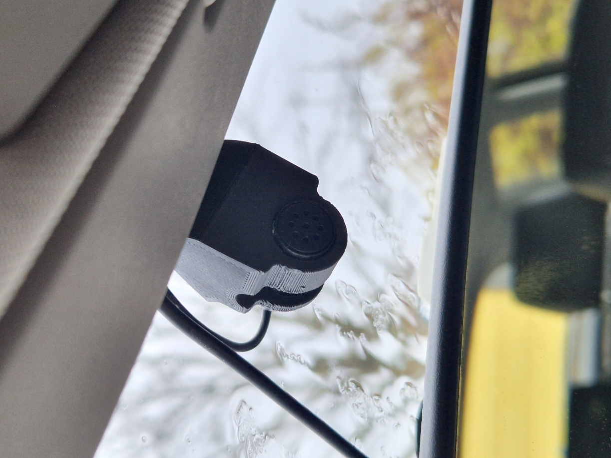 Pioneer handsfree mic mount