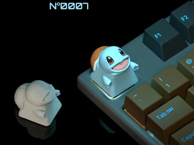 SQUIRTLE KEYCAP Nº0007