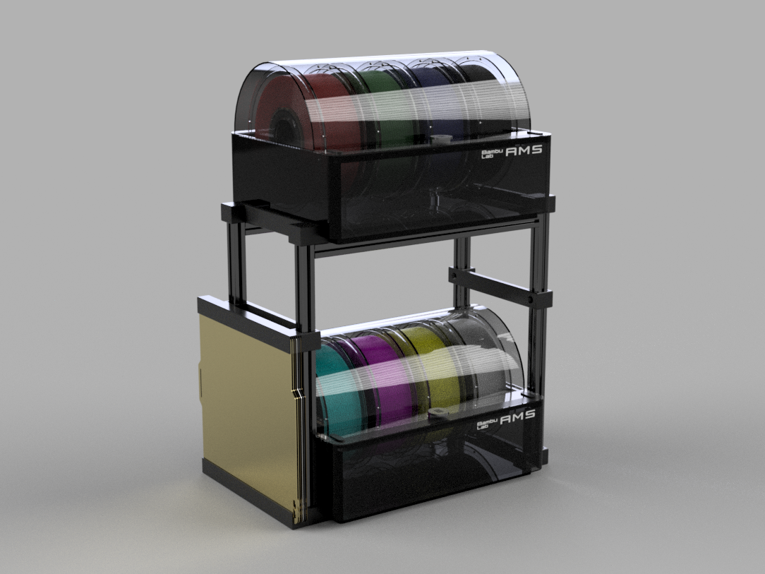 AMS Universal* 2-Tier Build Plate Stand