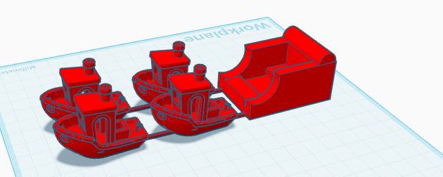 benchy sleigh — miniatura 3