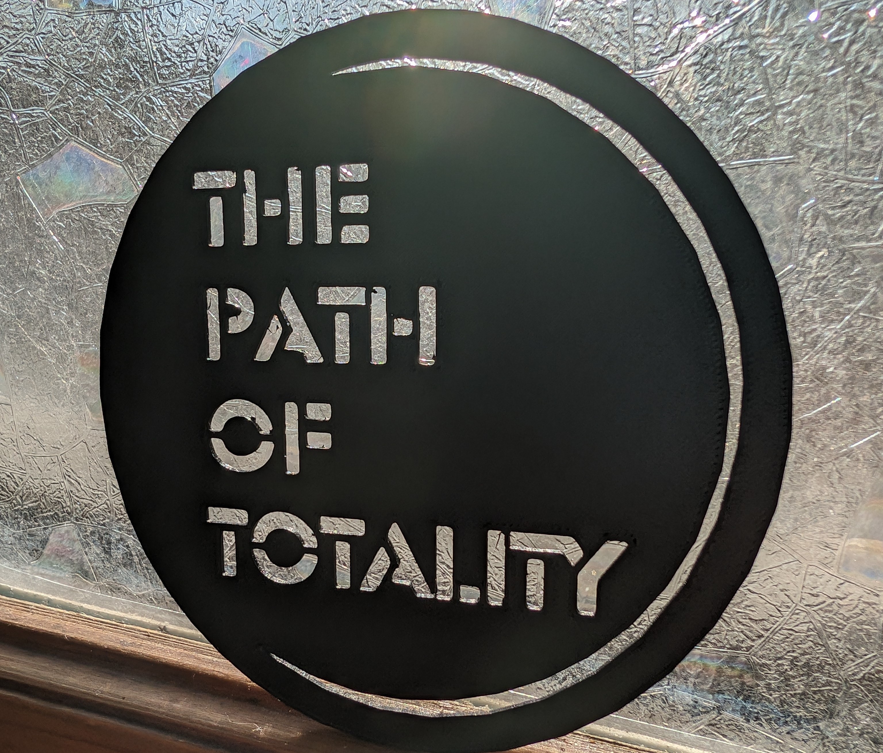 Eclipse Wall Art Plaque - Path of Totality Wall Hanging Decor
