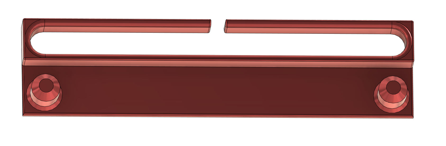 Filament Guide Bar by crashkg | Download free STL model | Printables.com