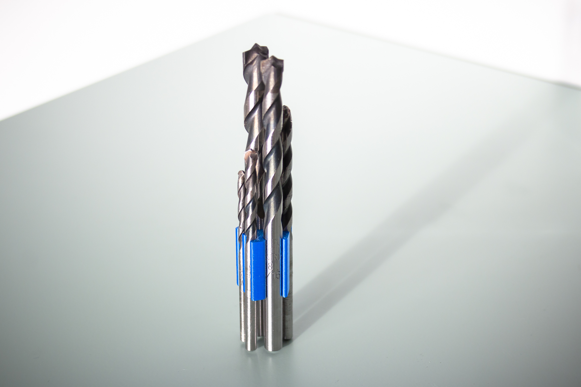 Simple and Compact Drill Bits Holder - Quick and easy print - Ø 4,5,6,8, & 10mm
