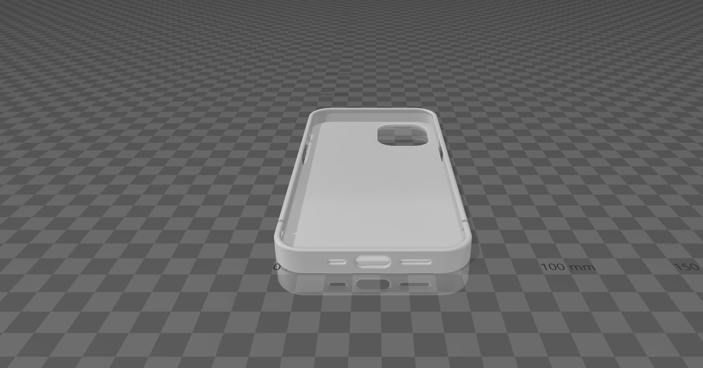 Miniatura 2 do modelo 3D Iphone 12 case/Hülle