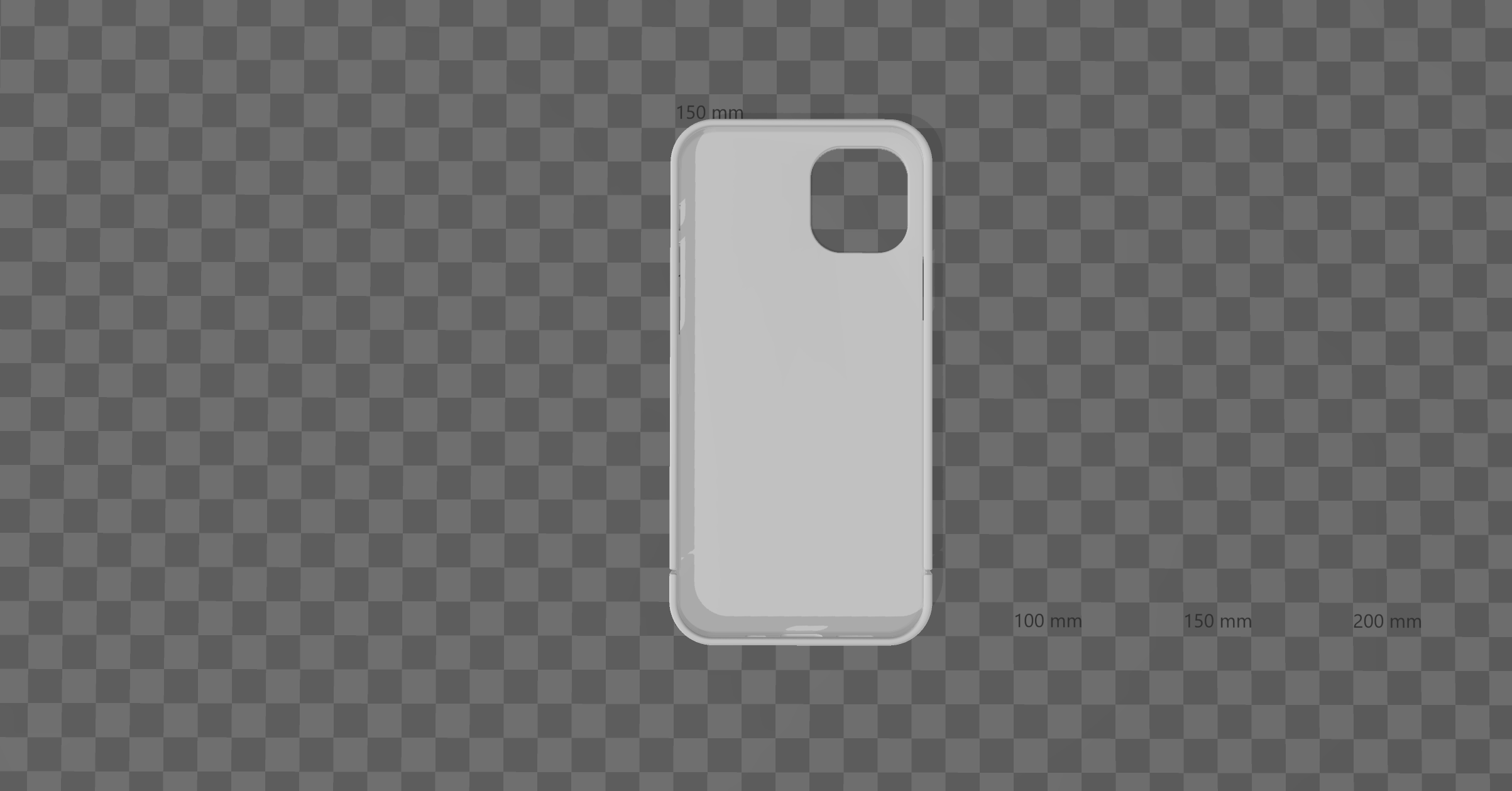 Miniatura 3 do modelo 3D Iphone 12 case/Hülle