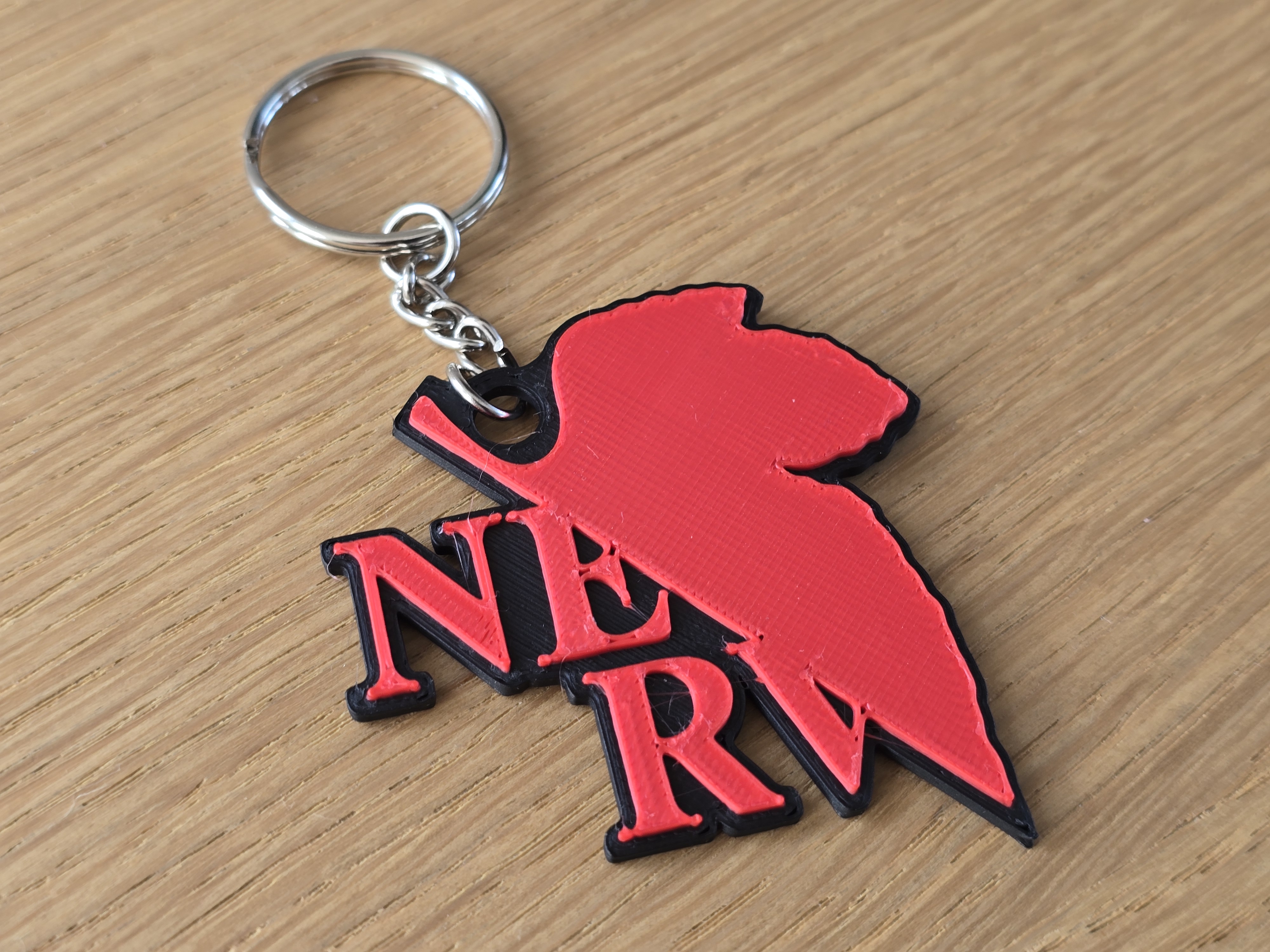 NERV Schlüsselanhänger Neon Genesis Evangelion v2