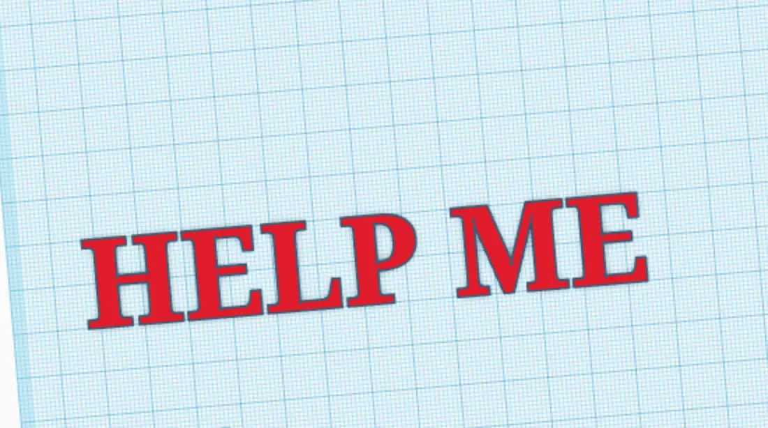 A Sign For Help by Lincoln Godfrey | Download free STL model ...