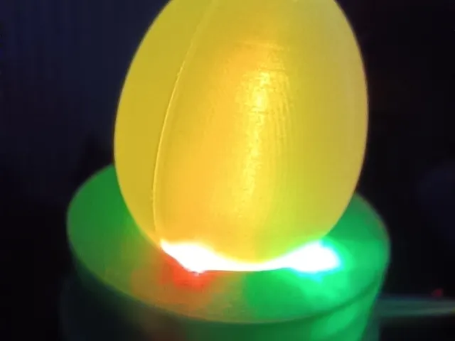 LED Ei Anleuchter