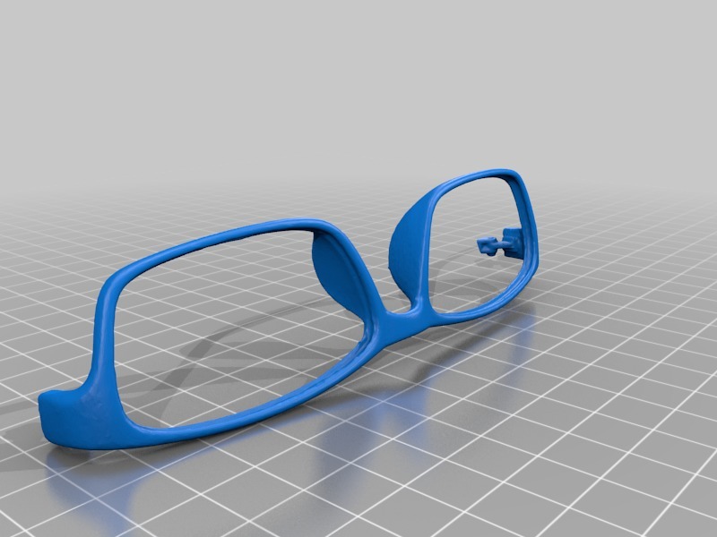 Miniatura 2 do modelo 3D Glasses Frame - 3D Scan