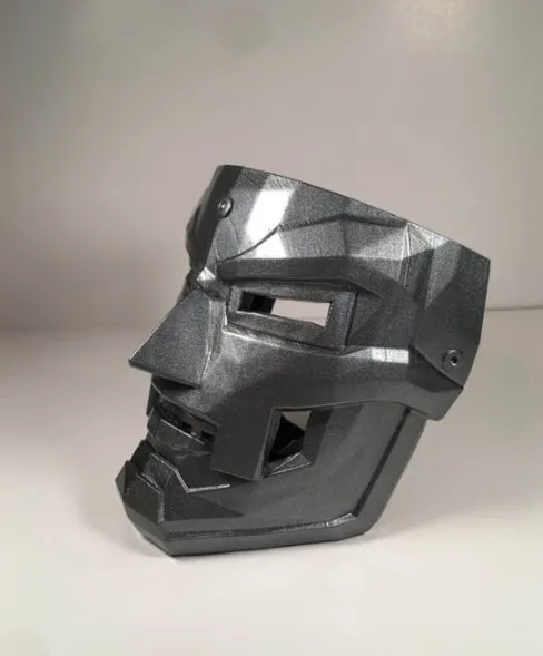 Dr. Doom Inspired Full Face Mask – Cosplay Prop | 3D Printable Model – 3. kép