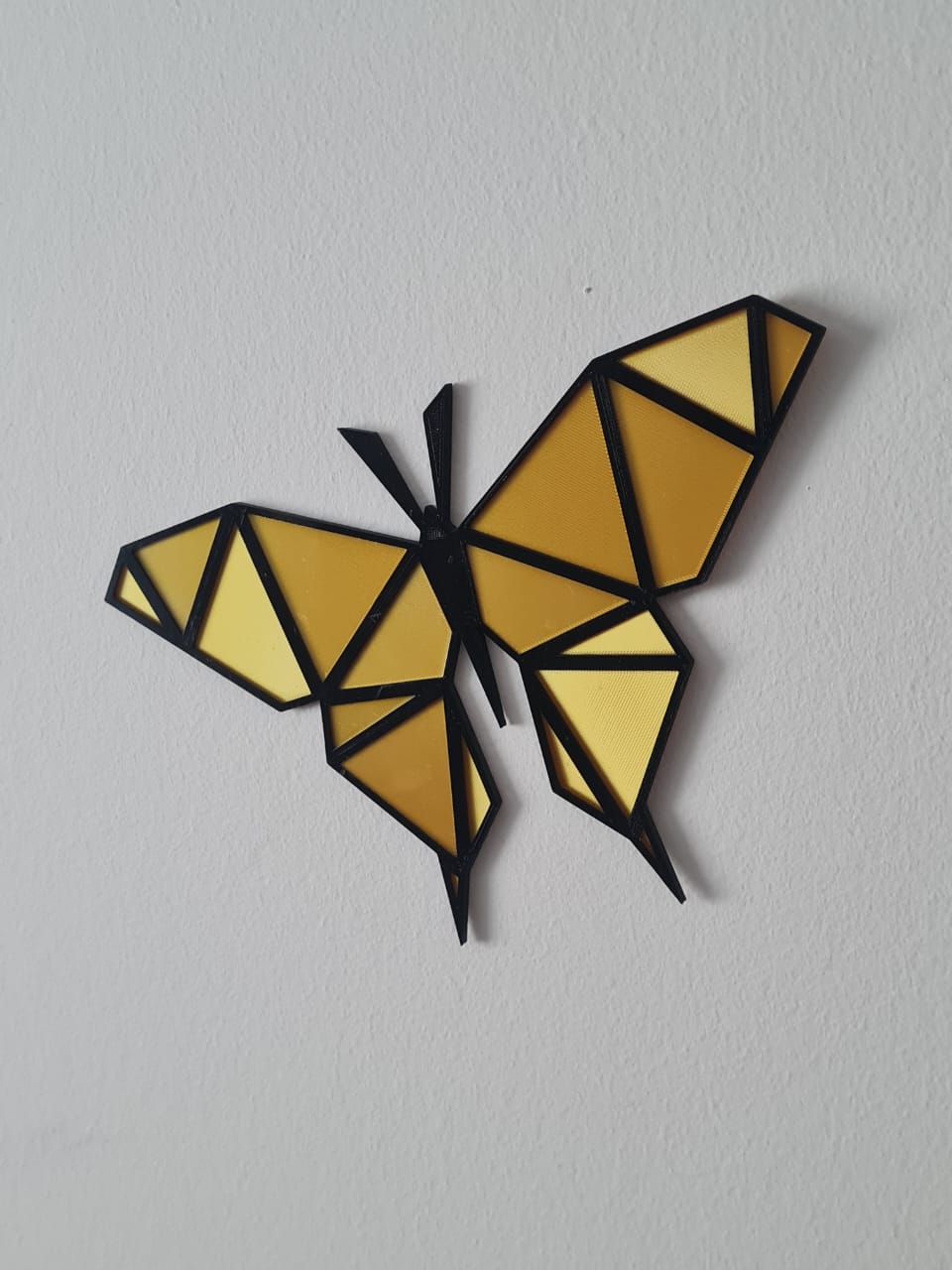 Low Poly / Geometric Butterfly Wall Art