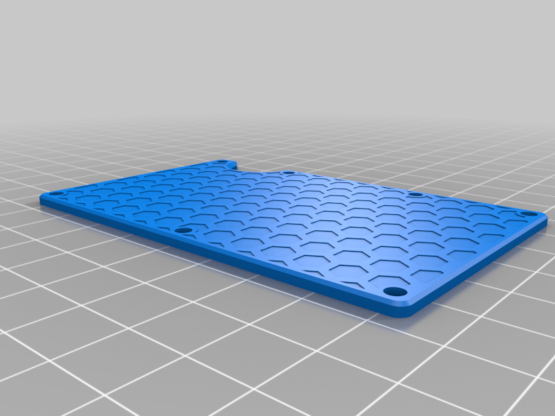 TheSummit Honeycomb pattern 3D model thumbnail