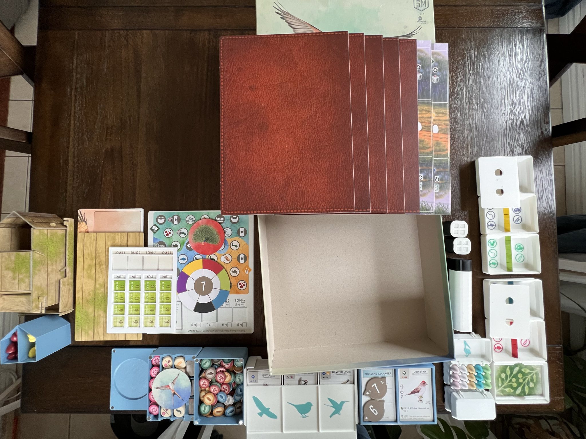 Wingspan Original Box Organizers - All Expansions