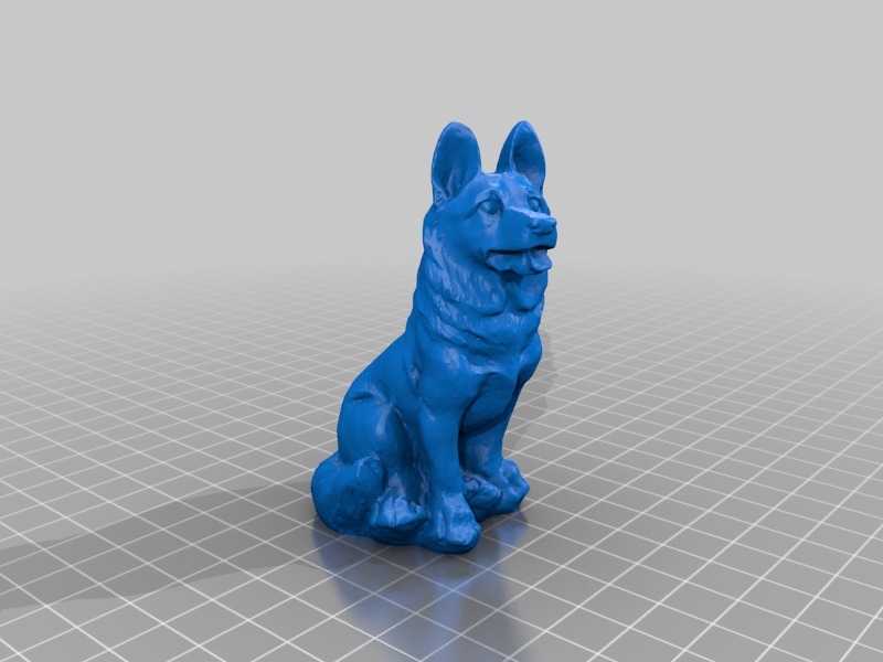 German Sheperd - 3D Scan