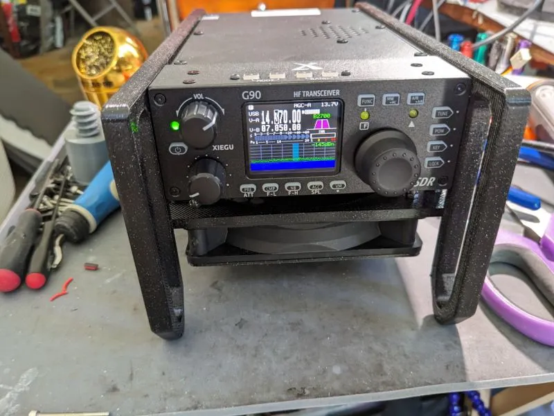 Xiegu G90 HF transceiver 20W SSB/CW/AM/FM 0.5-30MHz SDR